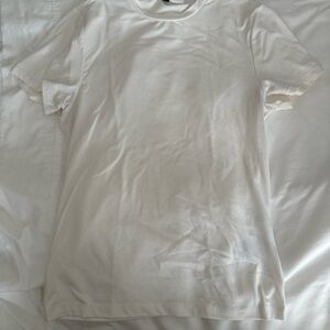 H&M White Short Sleeve Men's Tee